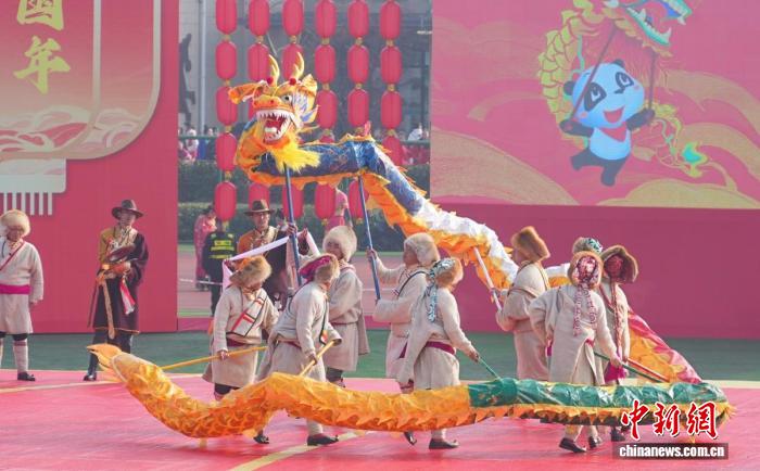 體育投注：四川擧行千龍千獅閙新春群衆文化活動